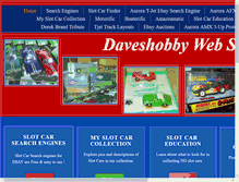 Tablet Screenshot of daveshobby.net